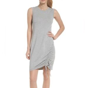 Zella Green Mini dress with Drawstring